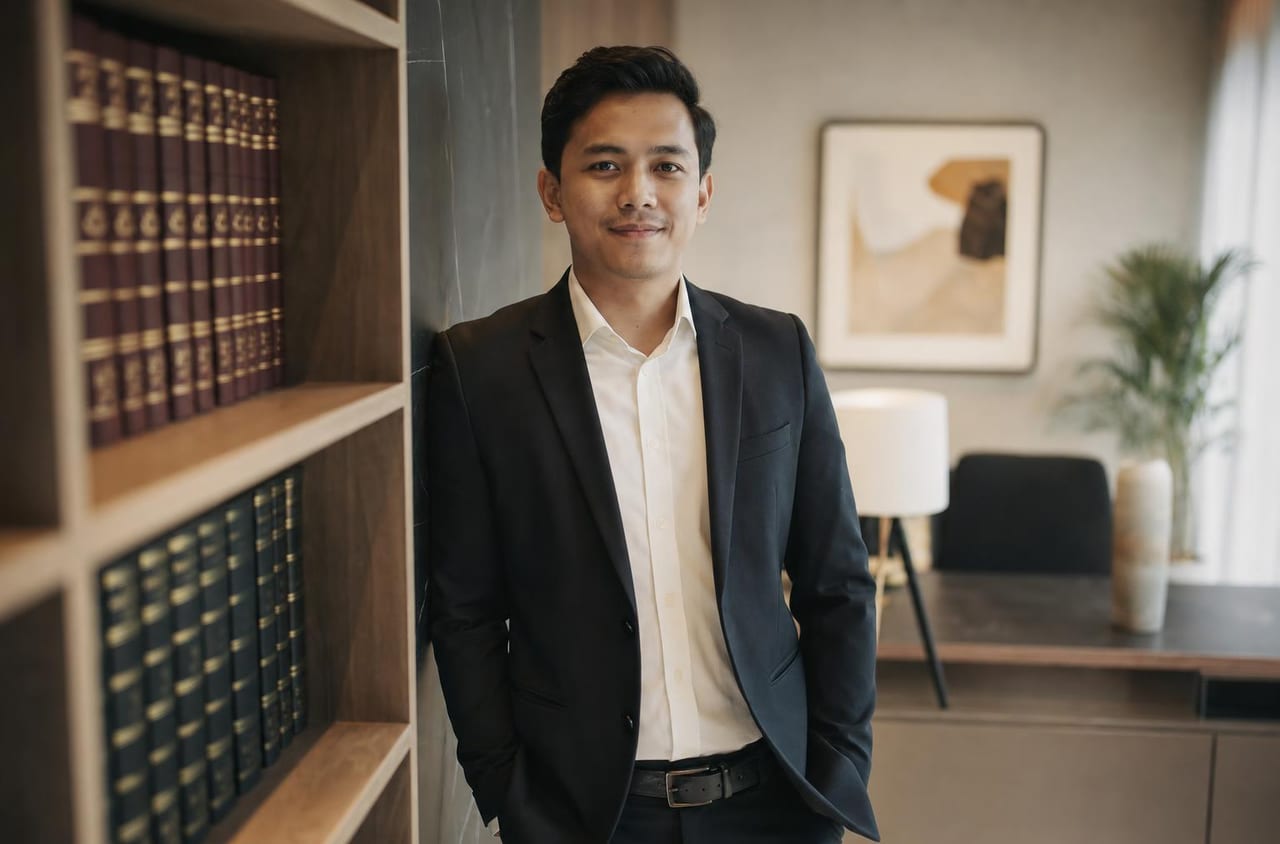 Ruang kerja kantor jasa legalitas usaha yang dilayani melalui website Folkastudio