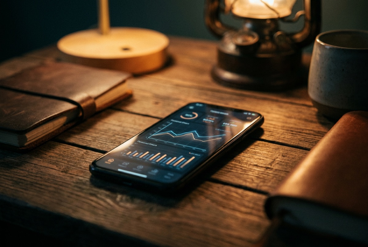 Tampilan proyek Aplikasi FinanSmart