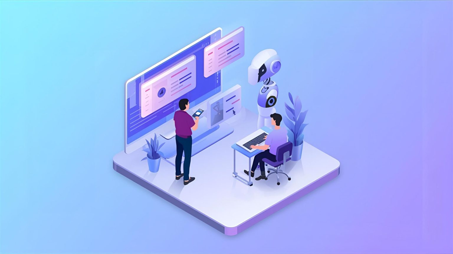 can ai replace web developers illustration